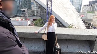 Kiara Lord Gets Fucked Wildly In Anal By 2 Black Strangers Met On The Street in Paris
