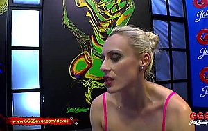 Fisting and squirting in a pissing gangbang for milf brittany bardot