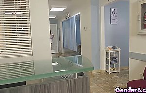 Damn TS nurse Lena Kelly knows how to treat a patient