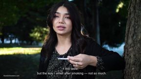Smoking Interview with Zarina