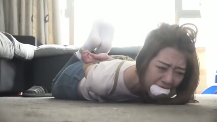 Asian Girl Tied Up And Gagged Part 2  Kinky4Ever