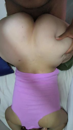 pounding big ass granny POV