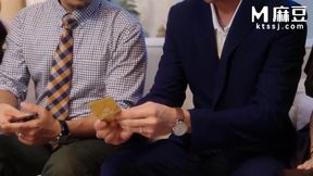 ModelMedia Asia - A Chinese-Korean Couple's Naughty Wife-Swapping Foursome