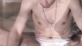 ”Beautiful tough guy stuffs his thick meat into his sex doll”