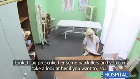 HotHospital Naughty nurse heals patient with her tongue