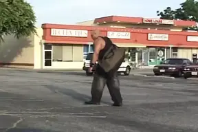 Wild American slut takes big dick missionary style