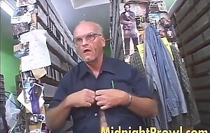 Sophia Gently teen banged by fatty cock