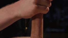 Bondage fetish dom edging bound hunky sub
