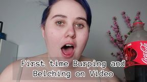 Annie Thyme First time Burping and Belching on Video