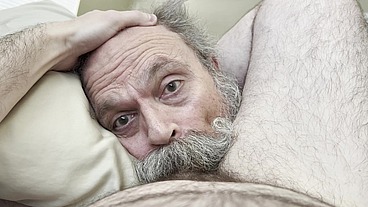 Straight Down His Gullet - Moustache Grandpa Cocksucker Tyler Preston Swallows Huge Load
