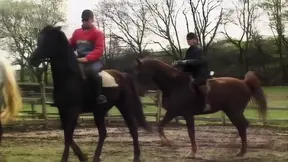 Double in the Ass and Cunt, Many Big Cocks