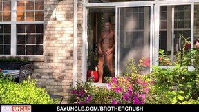 BrotherCrush - Gardener Stepbros Gets Fucked Hard