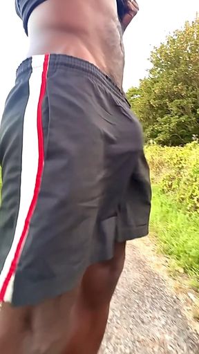 That’s Its Head! Just My Snake Flapping Left and Right as Walk Commando in This Slow Motion…