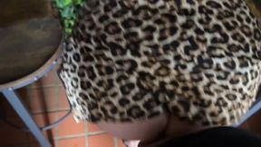 Balcony fucking and blowey