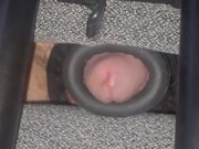 When The Streamer Is Away Straight Edge Chair Will Slay Kappa Dangling Close Up Cock Twink Shorties