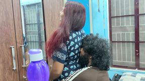 Hot romance in nighty