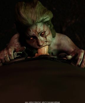 Deborah Giving Leon Head