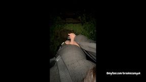POV of Me Cumming on Myself in Public