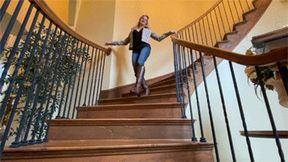 Brown Leather Boots And BlueJeans (MP4 HD)