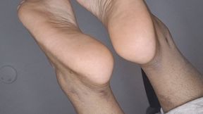 Under My Soles POV – Soft Sole Rub From Below