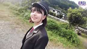 Rail-tease Rendezvous with a Short-cut Cutie Savoring Every Warm Drop Part 2