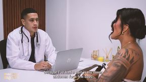 At my doctor's appointment I end up getting fucked by the doctor's big cock - Mariana Martix &amp; Max Betancur