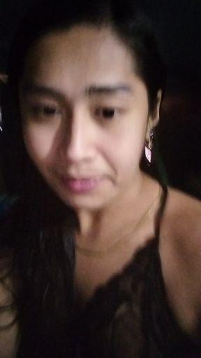 Hi honey. I'm done bathing. Cum on fuck me anal.