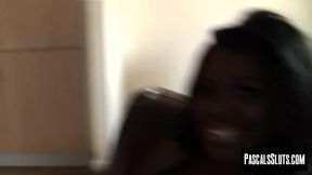 BBW Ebony Eden offers her body for master Pascal White to dominate