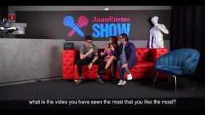 Jessica Sodi Squirts on Shy Big Dick Fan in Juan Bustos Show Ft. Khloe & Melanie