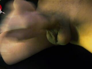 pin-up doll busts a nut