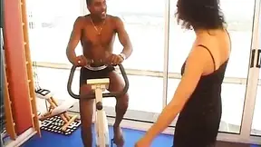 An orgasmic sport session for a brunette who is hungry for tail!