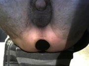 Stuffing My Ass And Pumping A Fat Butt Plug