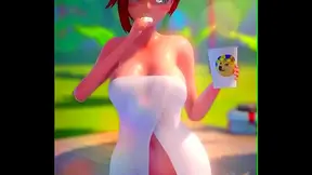 Ruby's Morning Routine Turns Steamy in Anime Music Fantasy