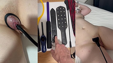 blind and vulnerable – it's time for a hot bdsm session 🔥