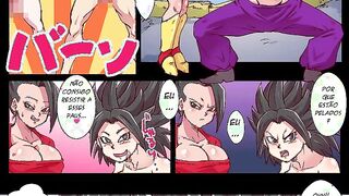 Sex Party with all the hotties of DBZ Bulma Chichi Android teen Videl Kale and Caulifla