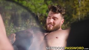 Lost hiker Edward Terrant gets rescued and fucked by ATV rider William Seed