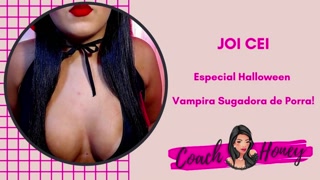 Sat Yummy on Vampire Toy! (Halloween Special) | JOI CEI | Guided Handjob | #9