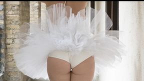 Miss Ivy demonstrates how to dress as pleasing sissy