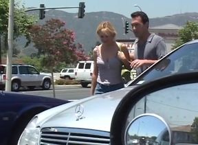 Blonde mature enjoys being drilled in her both holes