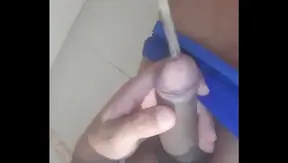 Surprised by Strain: Caught in Public Pee Play Thrill – Amateur Gay Fun 18+