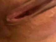 Kitty cream pussy hole