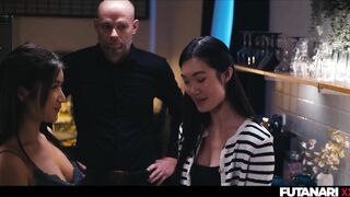 Asian Girl Sucks Ladyboy - Real Life Hentai With Japanese Chicks Doing Futa Blowjob