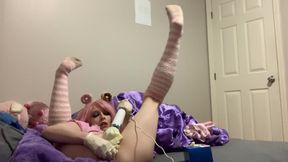 Latex Glove Masturbation