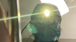 POV Dental Exam in PPE with Cleaning Loupes Injections and Drill for Filling Cavities No Nudity 1080p