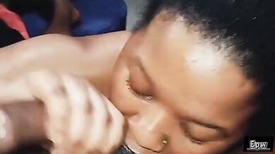 Ebony Milf Deepthroats Hard BBC Backshots Moaning With Pleasure