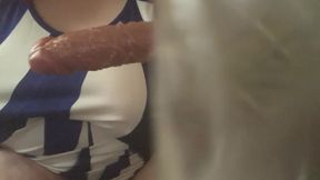 Have fun with the dildo
