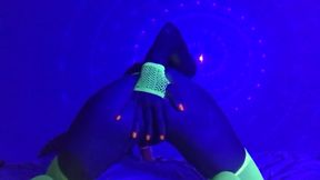 Natalia Aleksei Fingers and Tastes Herself in Her Favorite Rave Hideaway