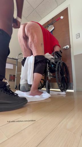 Fucking before the Dr comes back!