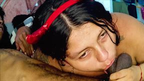 Thunder BBW Throatpie Colombian Pt3