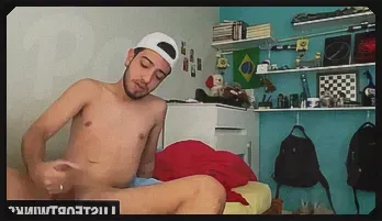 Skinny Henry Lynes Solo Pleasure | Gay Twink Masturbation